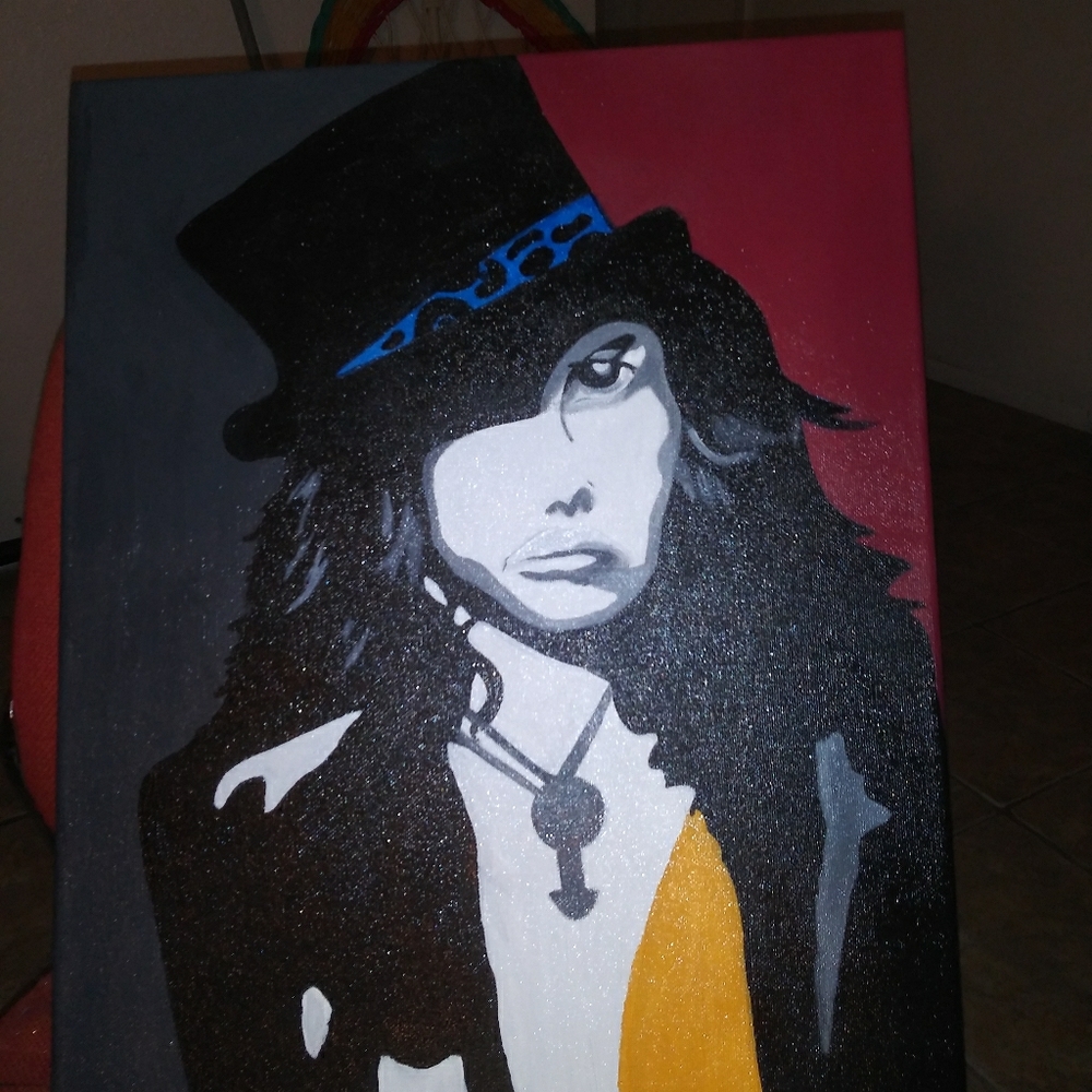 Canvas Art "Steven Tyler "